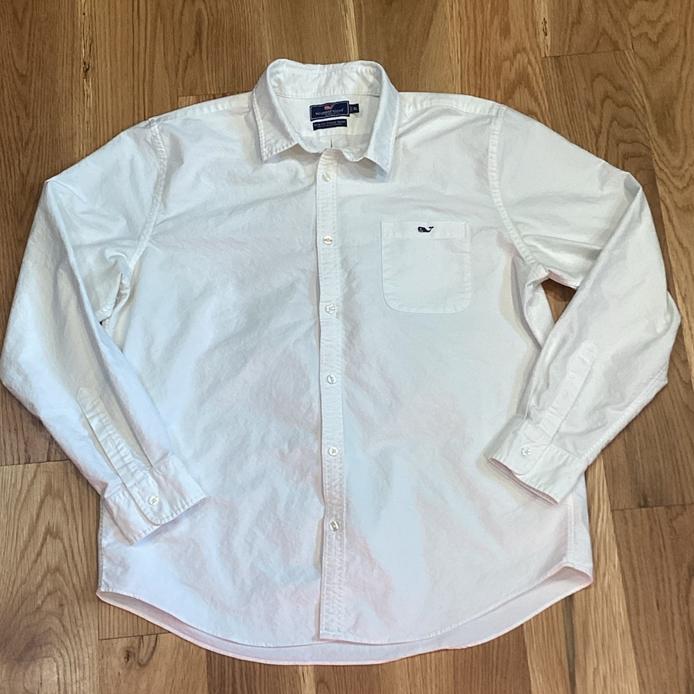 Men’s Slim Fit Tucker Oxford Shirt, Size XL